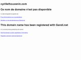 Cyrille Thouvenin - Site Officiel