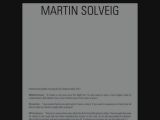 Martin Solveig's Web Site