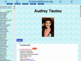 Actrices Françaises : Audrey Tautou