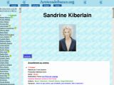 Sandrine Kiberlain - Actrices Francaises