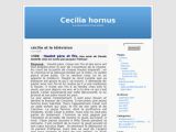 Blog sur Cécilia Hornus