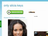 Only Alicia Keys - Blog
