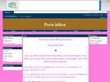 Paris Hilton official fan site