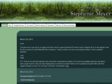 Stéphenie Meyer - Site officiel