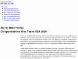 Stormi Bree Henley is Miss Teen USA 2009!