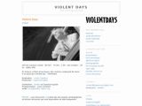 Violent days - Site officiel