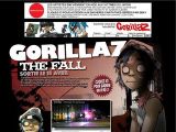 Gorillaz, le site officiel