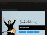 Paul McCartney, le site officiel