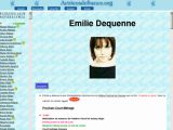 Emilie Dequenne - Actrices Francophones