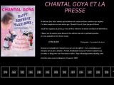 Chantal Goya et la presse