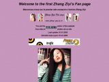 Zhang Ziyi Fan page