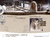 Claire Keim - Le site