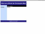 Site non-officiel de Christophe Maé