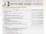Depeche Mode Forum - Modecelebration
